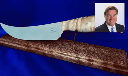 Quintin Hardtner carves niche with knife-making