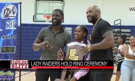 Huntington Lady Raiders host ring ceremony for state basketball title