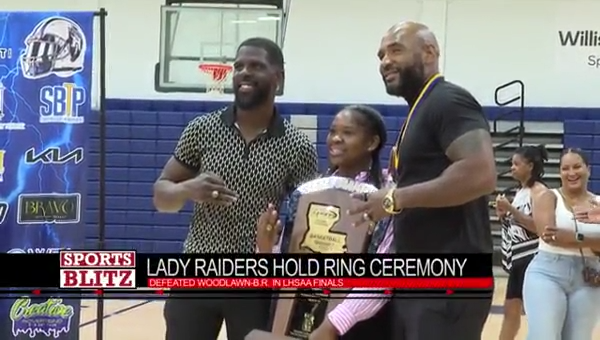 Huntington Lady Raiders host ring ceremony for state basketball title